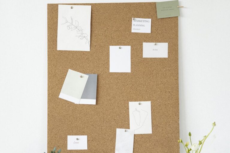 Brown and White Wall Decor